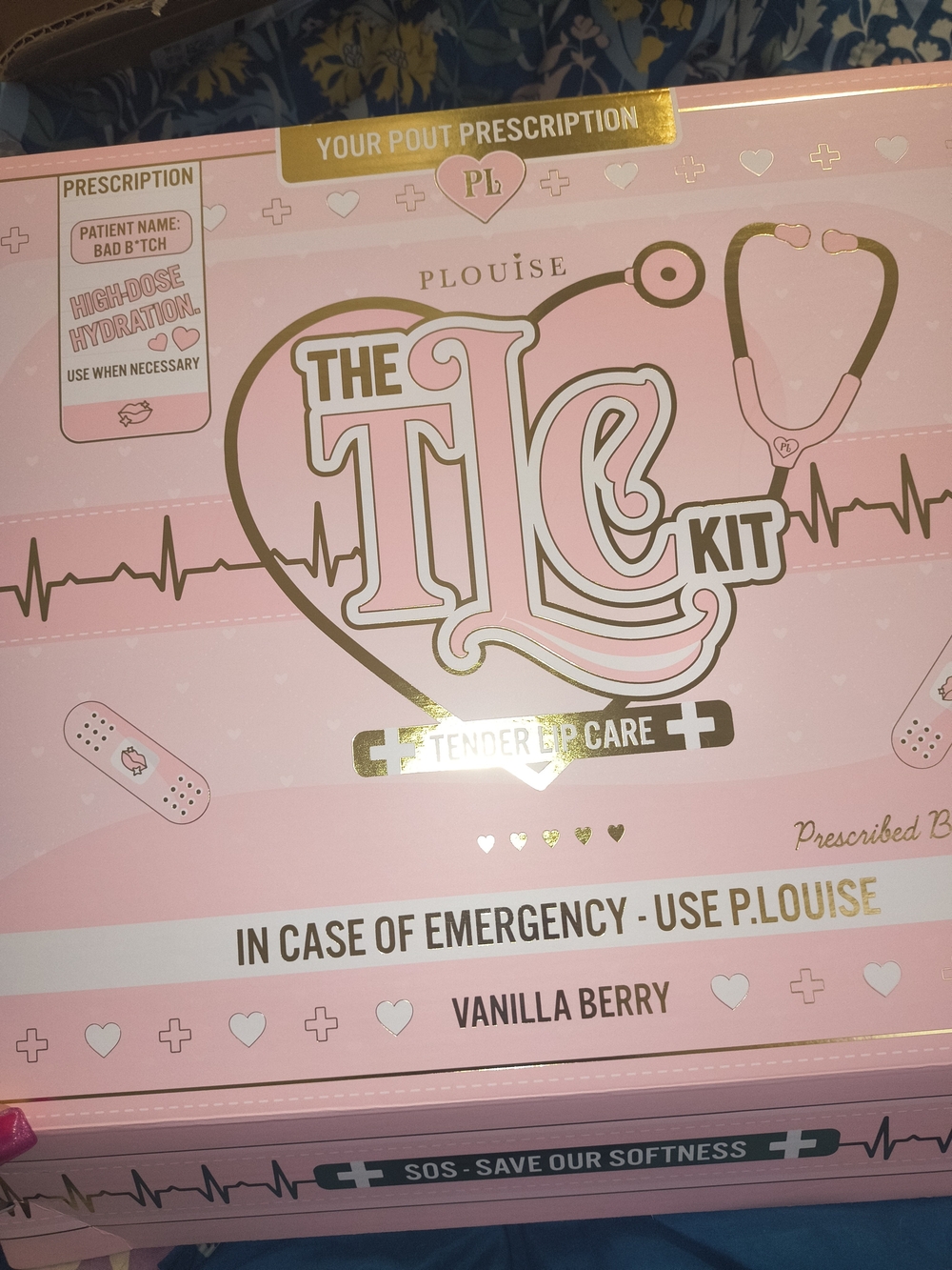 P.Louise The TLC Kit - Vanilla Berry Lip Care Set